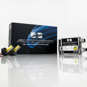Autovizion Premier 55 Watts H7 3000K Golden Yellow HID Xenon Kit High Beam - Foto 1 di 10