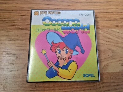 Cocona World Nintendo Famicom System Disk Japan Import - Imagen 1 de 3