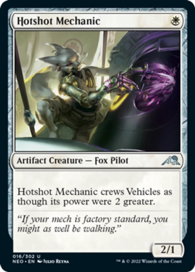 x1 Hotshot Mechanic - Kamigawa: Neon Dynasty - NM - MTG - Image 1 of 1