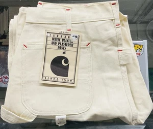 NWT Vintage Carhartt Double Knee Painter & Plasterer Pants Union Made USA 40x34 - Picture 1 of 3