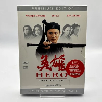 Hero ★ Director’s Cut ★ Premium Edition ★ 3-DVD-Set ★ Jet Li ★ Zustand Gut - Bild 1 von 2