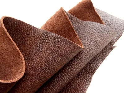 Lederhaut BRAUN VINTAGE 85x40 2,0mm Sattelleder Dickleder Rindleder Oberleder - Bild 1 von 3