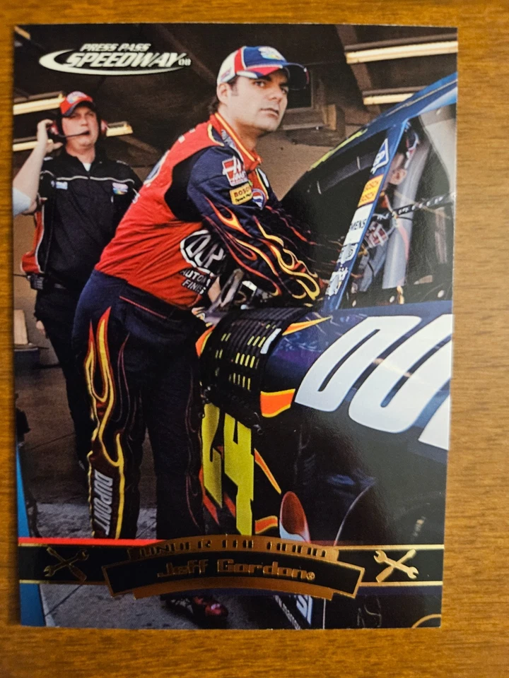 2008 Press Pass Speedway Gold Jeff Gordon Card#73 - Image 1 of 1