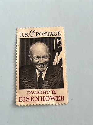 Dwight D. Eisenhower 1969 6 Cent Stamp Never Hinged - Image 1 of 4