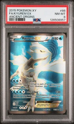 2015 POKEMON ANCIENT ORIGINS KYUREM EX #86 PSA 8 NM  #126508957 - Image 1 of 2