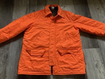 XL Walls Blizzard Pruf Thermal Insulated Warm Hunting Jacket Orange Mens X-Large - Image 1 of 2