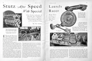 1928 Report Stutz Blackhawk Special Frank Lockhart 181 Cu In V 16 4 1/2 pages - Picture 1 of 3