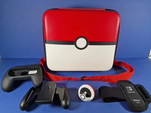 POKEMON Travel Case Nintendo Switch Hard Storage Carrying Gaming Bag Poke Ball - Picture 1 of 7