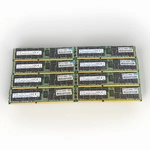 128Gb [8x16Gb] Samsung M393B2G70BH0-YK0 16GB DDR3-1600 PC3-12800R Server Ram - Picture 1 of 1