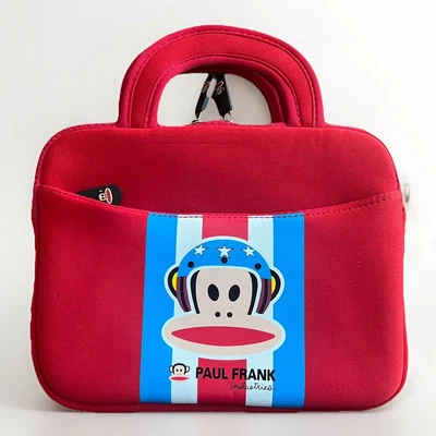 Paul Frank Zoom Julius iPad Red Neoprene Sleeve Carrying Case iPad 1 2 & 3rd - Image 1 of 4