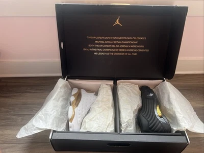Paquete Zapatilla Air Jordan 13/14 Retro Defining Moments Talla 14 Foto 1 de 4