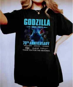 Rare Godzilla 1954 – 2024 70th Anniversary Thank You For The Memories T-Shirt... - Picture 1 of 2
