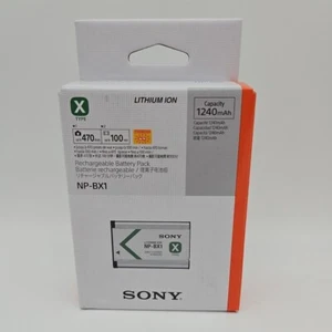 Sony NP-BX1/ Rechargeable Lithium-Ion Battery Pack (3.6V, 1240mAh) - Picture 1 of 3