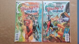 CONVERGENCE HARLEY QUINN 1-2 NM Complete 2015 Run DC Comics Catwoman  Poison Ivy