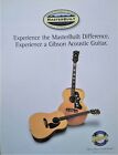 Gibson Acoustic Guitar Master Built Bi-Fold Brochure