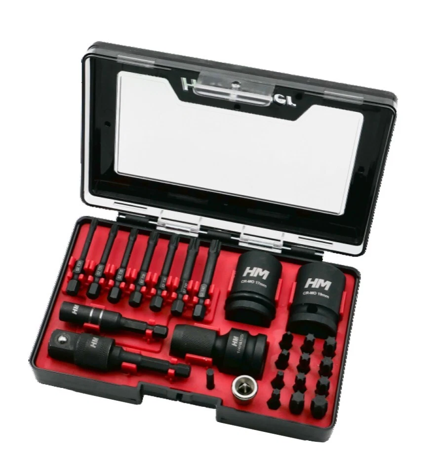 HM Müllner Kraft-Bit-Einsatz-Box 27-tlg. „IMPACT“ Bit-BOX 7027 - Bild 1 von 1