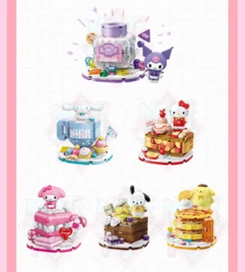 Sanrio Tea Time Postres y Snacks Bloques de Construcción Conjuntos Lindo Creativo Divertido Juguete NUEVO - Imagen 1 de 13