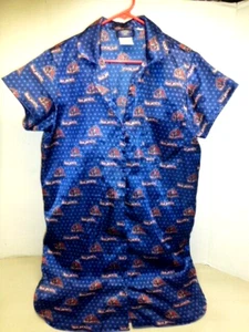 Columbus Blue Jackets NHL Hockey Pyjama Schlaf Oberteil Shirt Gr. LG sehr guter Zustand - Bild 1 von 5