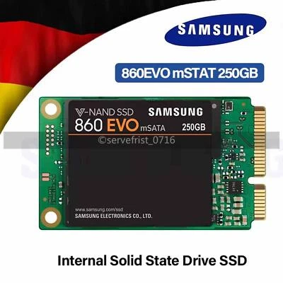Samsung SSD 860 EVO 250GB mSATA 2,5" SATAIII Solid State Disk For Lenovo Laptop - Bild 1 von 4