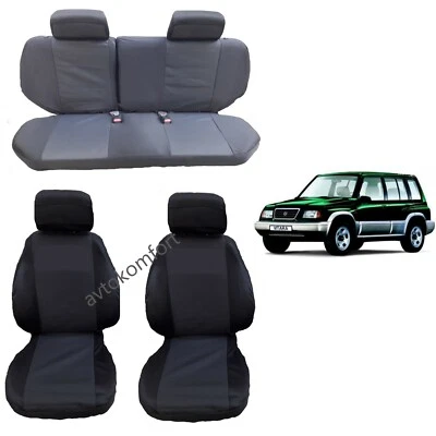 Seat Covers Made Especially For Suzuki Vitara ET  TA 1989-1998 Long Base - Image 1 of 4