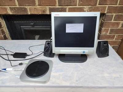 MID-2010 Apple Mac Mini A1347 with monitor and speakers AS IS! *READ* - Image 1 of 4