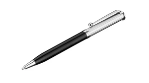 Mercedes Genuine Classic Ballpoint Pen Black Twist Action Metal Barrel w/Case - Picture 1 of 3