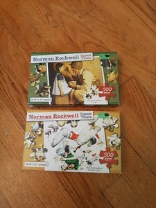 Norman Rockwell Puzzle Lot New - Picture 1 of 2
