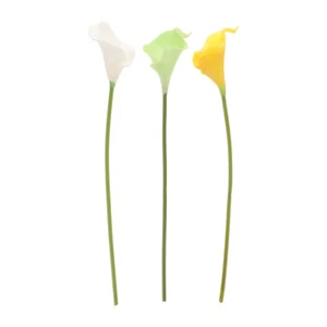 3 Pcs Simulierte Calla-Lilien Büro Braut Gefälschte Blumen Hochzeit Künstliche - Bild 1 von 12