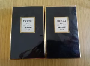 COCO CHANEL EAU DE PARFUM PARIS 50ml / 1.7 fl.oz. × 2 Set EDP New 2504M - Picture 1 of 4
