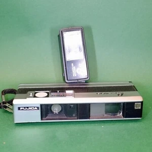 Fujica 400 Pocket 110 Film Camera with Case And Dud Flash, Camera Working, Lomo - Picture 1 of 10