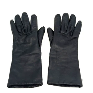 VTG Van Raalte Women's Leather Gloves Size M Lined - Picture 1 of 6