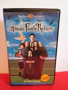 Addams Family Reunion (VHS, 1998*RARE Full Length Screening   Claim Shell  - Picture 1 of 6