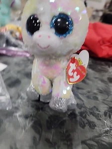 TY FLIPPABLES DIAMOND the Unicorn Changing Sequins 6" - Picture 1 of 4