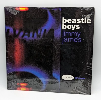 Beastie Boys jimmy james 12" vinyl Single SEALED w/hole punched in cover - Image 1 of 3