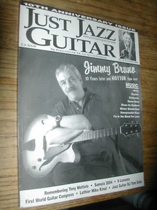 Just Jazz Guitar Magazine - Issue # 41 November 2004 - Jimmy Bruno JJG - Picture 1 of 2