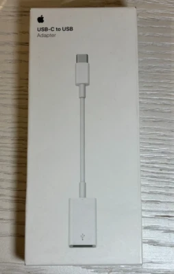 Apple USB-C to USB Adapter for Mac A1632 - Genuine Model: MJ1M2AM/A - Image 1 of 3