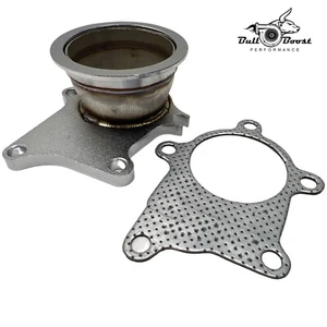 5 Bolt to 3" V-Band Flange Turbo Adaptor Stainless Steel Adapter For T3/T4 Turbo - Picture 1 of 6