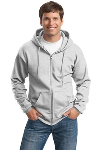 3 Pack Of Port & Company PC90ZHT Men's Tall Essential Hooded Sweatshirt - Picture 1 of 10
