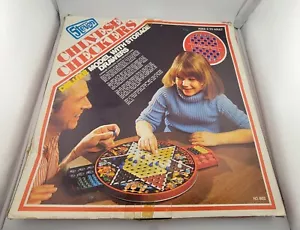 Gioco Steven Pixie Vintage 1977 Chinese Dama Deluxe Tin Completo - Foto 1 di 8