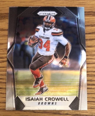 Isaiah Crowell 2017 Panini Prizm Browns #99  *C282* - Image 1 of 2