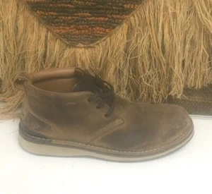 Rockport Men's 14 M Brown Prestige Point Steel Toe Chukka Work Shoes - RK2801 - Picture 1 of 10