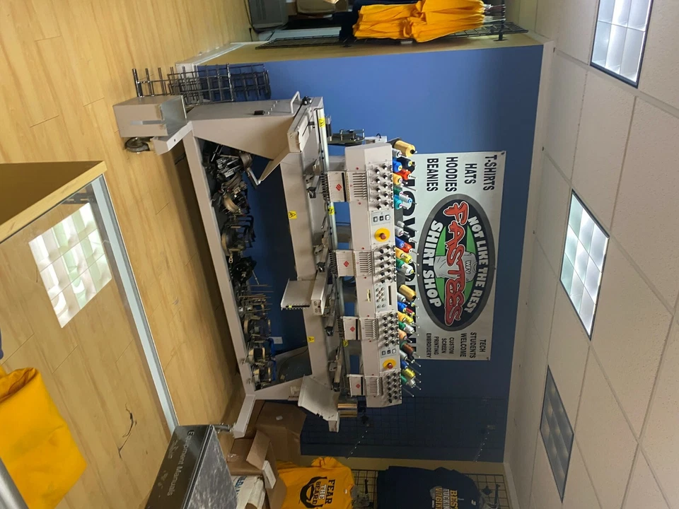 Melco EMT-10/4T 4 Head Embroidery Mach - Image 1 of 1