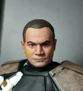 HEAD ONLY Star Wars custom painted head Marvel Legends Commander Bly - Picture 1 of 3