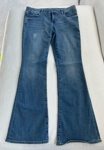 Neu ohne Etikett Gap Damen Gr. 29 Baby Boot Coupe Mini-Evasee leichte Denim Jeans - Bild 1 von 2