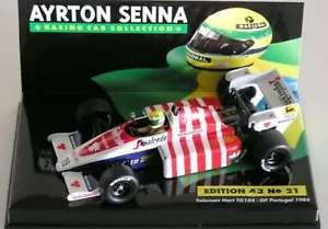 WOW EXTREMADAMENTE RARO Toleman TG184 Senna Portugal 1984 ASC21 1:43 Minichamps - Imagen 1 de 2