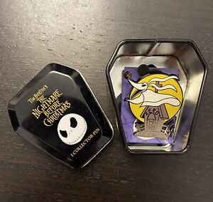 Disney Nightmare Before Christmas Zero Mystery Pin 2007 with Coffin Tin