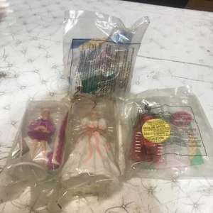 Vintage Barbie 1990’s McDonalds Happy Meal Mattel Kids Toys Lot Of 4 Holiday￼ - Picture 1 of 9