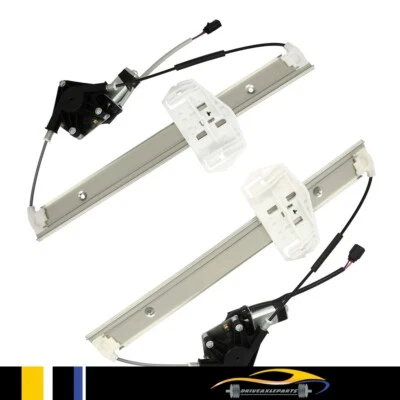 Regulador de ventana eléctrica trasero izquierdo derecho para Jeep Wrangler 2007-2017 con motor Foto 1 de 4