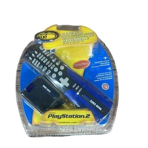 Mad Catz DVD 2 PS2 Remote and Receiver Dongle for PlayStation 2 - Picture 1 of 3