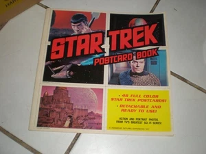 Vintage Original Star Trek Postcard Book - 48 Full Color Postcards - 1977 VGC - Picture 1 of 8